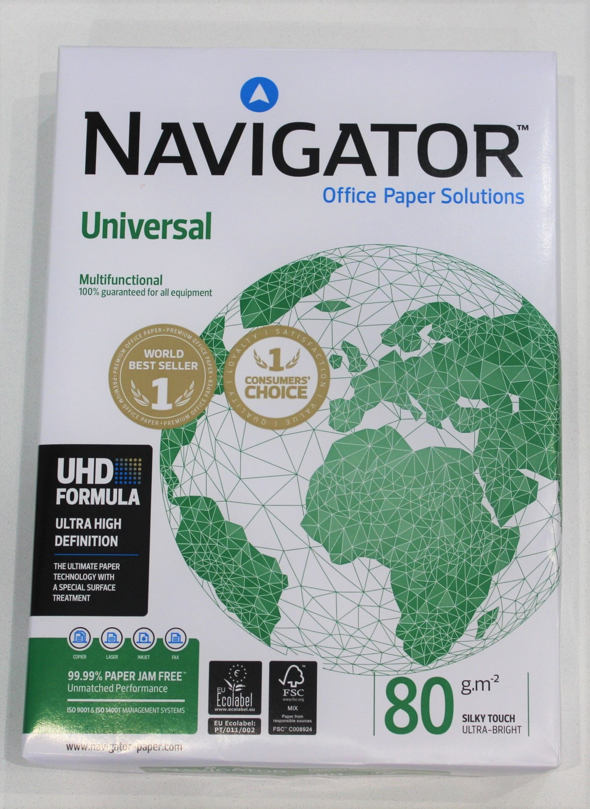 Papier A4 blanc 80 g Navigator Universal - Ramette de 500 feuilles