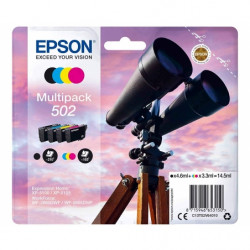 CARTOUCHE ENCRE PACK MARQUE EPSON T 502 BK/C/M/Y